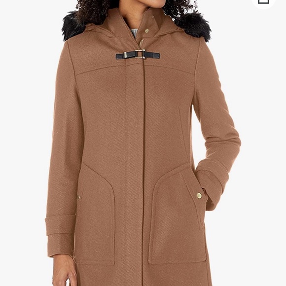 Cole Haan Jackets & Blazers - Cole Haan Camel Wool Duffle Coat
